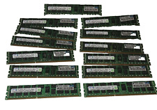 LOT OF 13 SAMSUNG 8GB 2Rx4 PC3 -10600R M393B1K70DH0-CH9Q8 Ram Memory Used picture