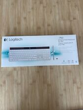 New Logitech K750 2.4GHz Wireless Solar Powered Keyboard for Mac White Free S/H picture