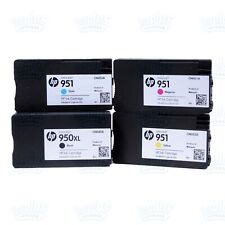 4pk Genuine HP 950XL Black & 951 3-Color OfficeJet 8620 8600 8630  picture