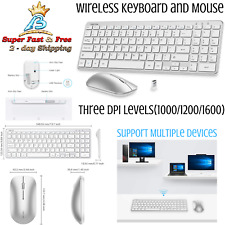 Wireless Keyboard And Mouse Combo Optical Mouse Adjustable DPI For Windows NEW   picture