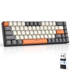 60% Wireless Mechanical Keyboard Bluetooth Dual Mode Hot-Swappable Mini PC picture