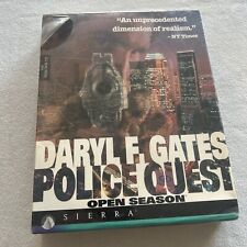 Police Quest: Open Season - Daryl F. Gates (1995 Sierra) New, Sealed PC Game picture