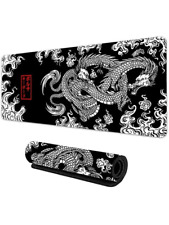 Japanese Dragon Large Gaming Mousepad XXL Keyboard Gamer Mouse Pad on the Table  picture