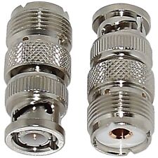 TRAM 5678 BNC Male to UHF Female Adapters, 2 Pack picture