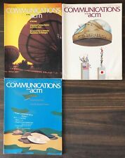 1983 Communications Of The ACM - Lot of 3 (May, Aug, Sep) picture