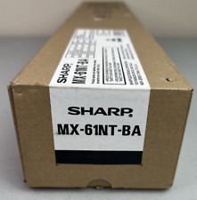 Genuine NEW Sharp MX-2630N/MX-6071S Black Toner Cartridge MX-61NT-BA, MX61NTBA picture
