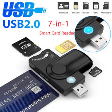 7-in-1 USB2.0 TF SD SIM ID Memory Card Multifunction Reader Adapter for Computer picture