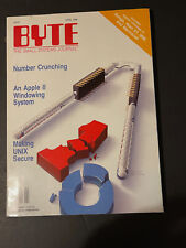 BYTE MAGAZINE APRIL 1986 VOL. 11 NO. 4 ROBERT TINNEY COVER RARE LAST ONES QTY-1 picture