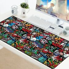 Graffiti Style Gaming Mouse Pad Mat Anime Grande Gamer XXL Computer picture