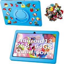 SGIN Android 13 Kids Tablet 2GB RAM 64GB ROM Educational Games10 inch BLUE picture