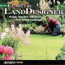 Sierra Complete LandDesigner 5.0 PC CD design visualize create perfect home yard picture