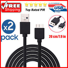 2X Micro USB 3.0 Cable High Speed Data SYNC For HDD Portable External Hard Drive picture