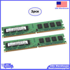 2x 2GB OEM For Samsung DDR2 800MHz PC2-6400U DIMM Desktop RAM memory intel New picture