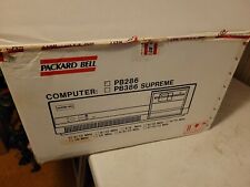 Packard Bell PB286 Vintage Computer PC /w Mouse, Keyboard Complete in Box CIB picture