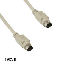 Kentek 6 ft Mini DIN 8 Serial Cable Male to Male Mac to Imagewriter II Printer picture