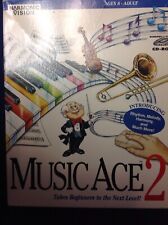 BRAND NEW Music Ace 2 CD-ROM Windows 3.1/95 Macintosh Teach Music Piano Lessons  picture