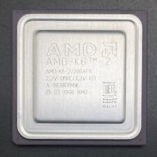 AMD K6-2/266AFR CPU 266MHz 2.2V 66MHz Super Socket7 x86 Processor picture