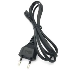 EU Europe C7 6' 2 Prong AC Power Cord Cable Plug for PS3 Slim PS4 Laptop Adapter picture