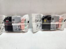 Brother LC101M LC101Y Color Ink Cartridges - Magenta & Yellow ONLY Sealed picture