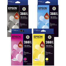 Epson 288XL Ink Set 4 NEW Sealed Genuine 288 XL No Box XP 330 340 430 434 440 picture