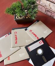 VTG LOT OF 6 THE APPLE II 1983-1984 FLOPPY DISKS DISKETTES APPLE COMPUTER INC picture