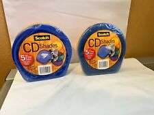 CD DVD Case Cases Scotch SEALED VINTAGE CD SHADES 5 Pack X 2 . AV120 picture
