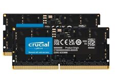 Crucial 16GB 32GB 64GB 262-Pin DDR5 5200 PC5 41600 SO-DIMM Memory Kit LOT picture
