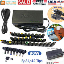 8/34 Tips 96W Universal Power Supply Charger for Laptop & Notebook AC/DC Power picture
