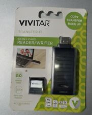 Vivitar VIV-RW-5000-BLK Reader 50-in-1 Card - Black (NEW) picture