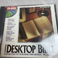 Compuworks Desktop Bible King James Version CD ROM-Brand Sealed Cracked Case picture