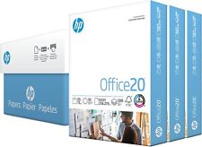 HP Printer Paper Office20 Paper 8.5 X 11 Letter Size 20lb 3 Ream 1500 Sheets picture