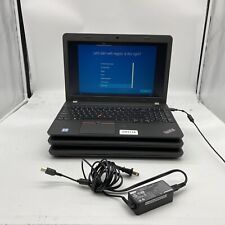 Lot of 3 Lenovo ThinkPad E560 i5-6200U 2.3GHz 8GB RAM 500GB HDD W10P w/Charger picture