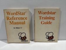 Microbee Wordstar Reference Guide and Training Guide 2 Manuals picture