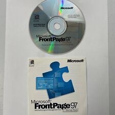 Vintage Microsoft FrontPage 98 - No Case - GC picture