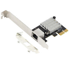 PCI Express 2.5g Gigabit Etherent Network Lan Card 2500Mbps Intel I225 Chips NEW picture