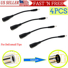 4Pcs DC Power Charger Converter Adapter Cable 7.4mm To 4.5mm For dell small Tips picture
