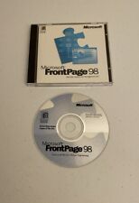 Microsoft FrontPage 98 with CD Key Jewel Case picture