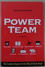 ProVue Development - Power Team V.1 for Macintosh - Tutorial & Handbook - 1992 picture