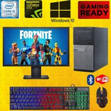 Fortnite Dell i5 Gaming Desktop PC Computer Nvidia GT1030 Win10 16GB 1TB 22