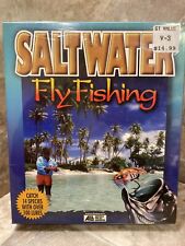 ValuSoft -Saltwater Fly Fishing CD-ROM -PC Simulation Sports Fishing Game –New picture