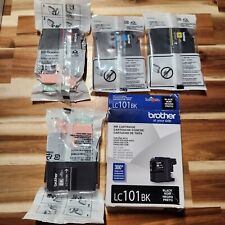 Brother LC101BK Black Ink Cartridge +101M+101C+101Y Sealed Exp 04/2023 picture