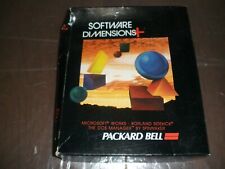 SOFTWARE DIMENSION + PACKARD BELL MICROSOFT WORKS BY SPINNAKER picture