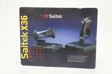 Vintage Genuine Saitek X36 Gaming Mouse Pad 90s Calculator Joystick A22 picture