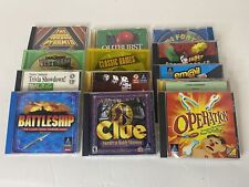 Vintage Hasbro PC Games  Lot - 13 Titles - Classic Games - Yahtzee Slots Clue picture
