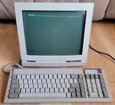 Wyse WY-30 Terminal Network with Keyboard - CRT Monitor Green Vintage - (READ) picture