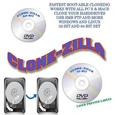CloneZilla Fastest Cloning Possable AMD64 & i486 Bootable CD-ROM Set | USA  picture