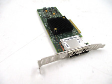 LSI Dual Port 6GB PCI-E SAS Host Bus Adapter High Profile P/N: SAS9207-8e Tested picture