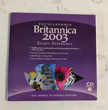 Encyclopaedia Britannica 2003 Ready Refererence PC/Mac CD-ROM Windows 95/98/XP picture