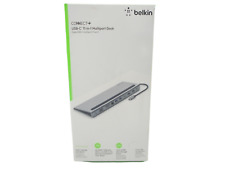 Belkin - USB-C 11-in-1 Multiport Dock - Gray - Open Box picture