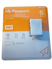 WD MY PASSPORT 5TB Portable HDD   WDBPKJ0050BWT-WESB - NEW SEALED picture